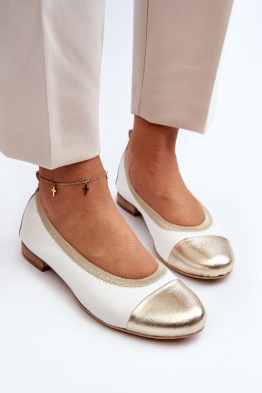 Zazoo 2890 Ballerinas INit-gouden kleur Zazoo 2890 Ballerinas INit-gouden kleur