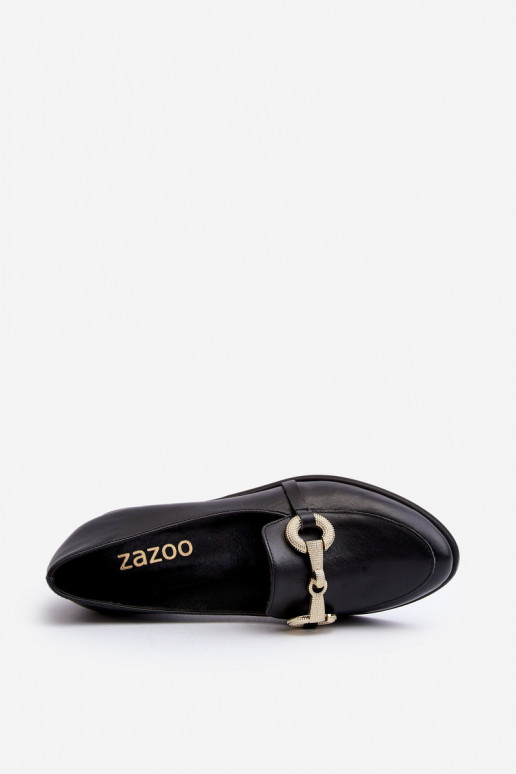Zazoo 2880 Dames Mocassins Leer met ornamenten zInart