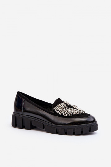 Gelakte mocassins Dames Laura Messi 2785 zInart