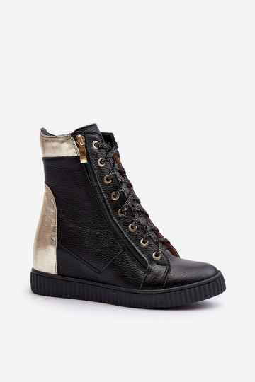 Zazoo 3081 Leer Vrijetijdsschoenen Op de INig zInart