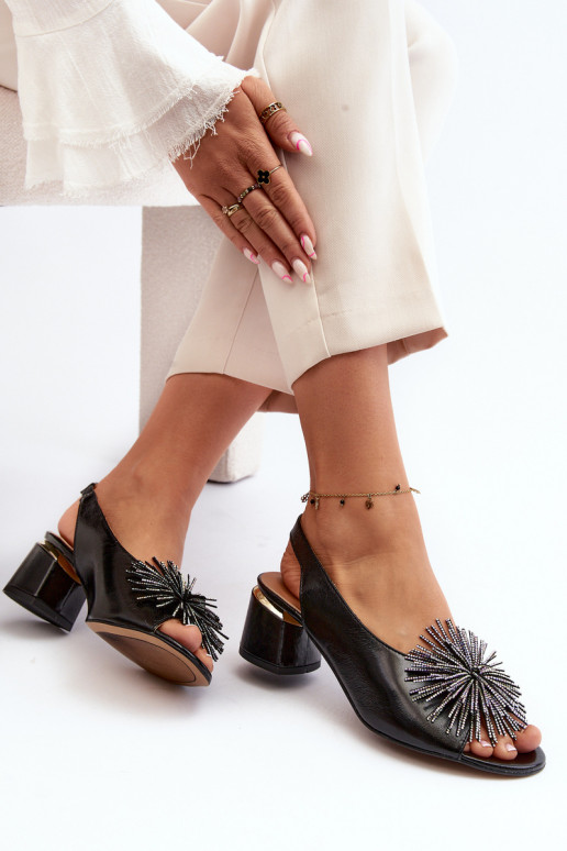 Dames sandalen met ornamenten Laura Messi 2719 zInart Dames sandalen met ornamenten Laura Messi 2719 zInart