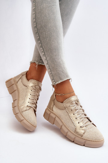 Dames leren schoenen Tai turiciejka 05850-22 ivoorkleur 2