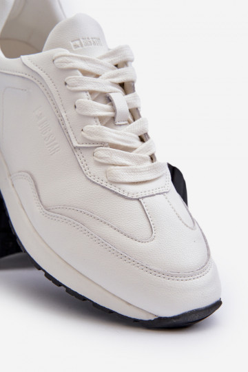 Heren leren sportschoenen BIG STAR NN174288 witte kleur 2