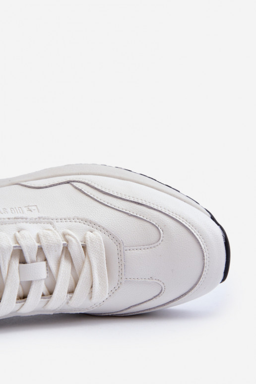 Sneakers model schoenen Het heeftnnen Leer BIG STAR NN174288 Initte kleur Sneakers model schoenen Het heeftnnen Leer BIG STAR NN174288 Initte kleur