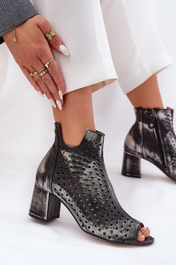 Leer OpengeInerkte laarzen Het heeftciejka 05420-01 zInart