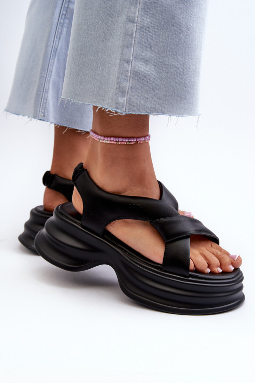 Dames sandalen Dames met trendy massieve zolen zInart GOE NN2N4106 Dames sandalen Dames met trendy massieve zolen zInart GOE NN2N4106