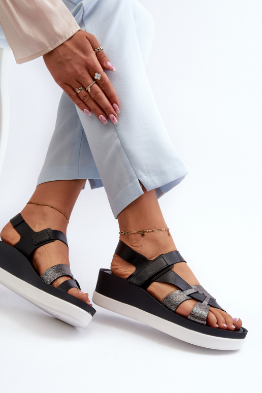 Zazoo 40397 Dames Dames sandalen met platform zInart Zazoo 40397 Dames Dames sandalen met platform zInart