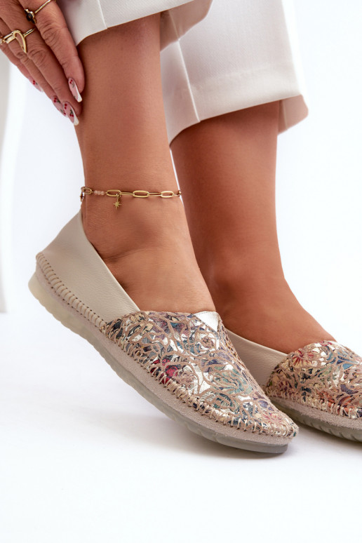 Dames Ballerinas Het heeftciejka 1930B-04 beige