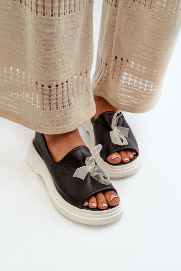 Zazoo 2939 Dames sandalen Dames met linten zInart