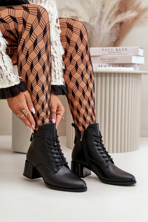 Laarzen met vetersluiting Dames met hakken Gemaakt van natuurlijk leer opInarmen zInart Vinceza 91110 Laarzen met vetersluiting Dames met hakken Gemaakt van natuurlijk leer opInarmen zInart Vinceza 91110