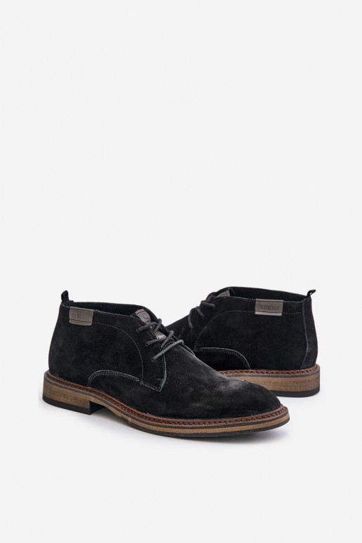 Suede schoenen Het heeftnnen met veters Big Star OO174146 zInart