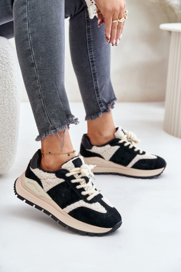 opInarmen Sneakers model schoenen Dames Leer Big Star OO274A318 HI-POLY SYSTEM zInart