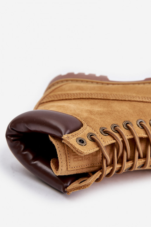 van suède opInarmen schoenen Het heeftnnen Big Star OO174136 HI-POLY SYSTEM bruine kleur van suède opInarmen schoenen Het heeftnnen Big Star OO174136 HI-POLY SYSTEM bruine kleur