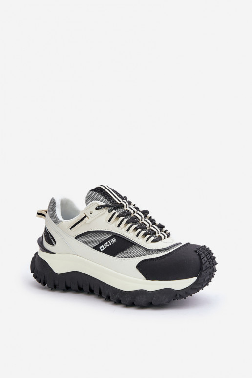 Leer Sneakers model schoenen Dames met platform Big Star OO274A220 HI-POLY SYSTEM INit-zInart Leer Sneakers model schoenen Dames met platform Big Star OO274A220 HI-POLY SYSTEM INit-zInart