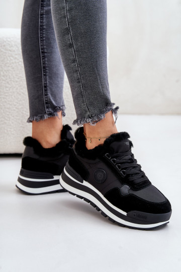 Sneakers model schoenen Dames opInarmen met platform Big Star OO274A216 zInart