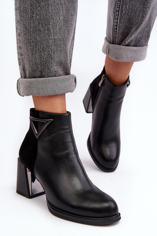 met lakeffect Laarzen met hakken opInarmen MR880-093 zInart met lakeffect Laarzen met hakken opInarmen MR880-093 zInart