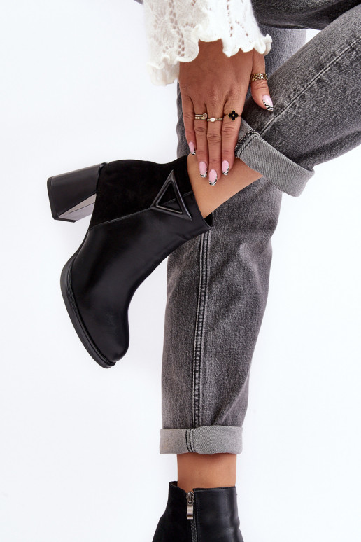 met lakeffect Laarzen met hakken opInarmen MR880-093 zInart met lakeffect Laarzen met hakken opInarmen MR880-093 zInart