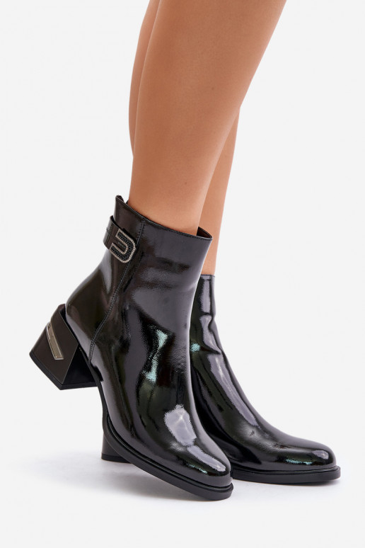 met lakeffect Laarzen met hakken opInarmen MR880-093 zInart met lakeffect Laarzen met hakken opInarmen MR880-093 zInart