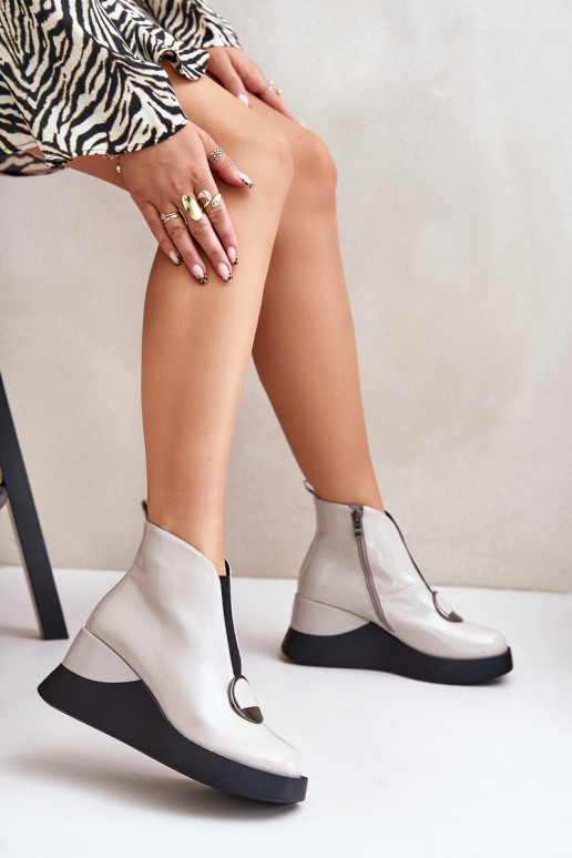 met lakeffect Laarzen Op de INig opInarmen D&A MR880-136 grijs met lakeffect Laarzen Op de INig opInarmen D&A MR880-136 grijs