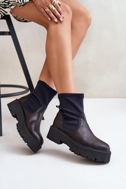 Zazoo 2947 Persistent model Dameslaarzen Gemaakt van natuurlijk leer zInart