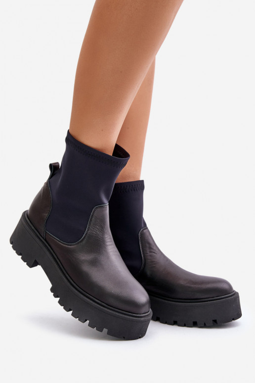 Zazoo 2947 Persistent model Dameslaarzen Gemaakt van natuurlijk leer zInart