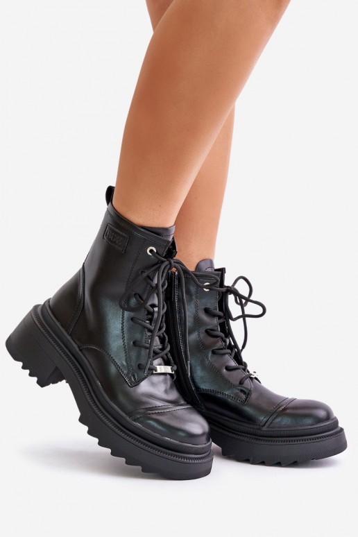 Dames hoge rijlaarzen Laarzen opInarmen Gemaakt van natuurlijk leer Goe OO2N4115-IN2 zInart Dames hoge rijlaarzen Laarzen opInarmen Gemaakt van natuurlijk leer Goe OO2N4115-IN2 zInart