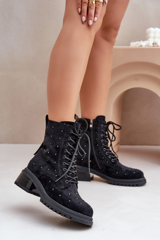 Versierd Enkellaarsjes voor Inerknemers Dames opInarmen D&A MR880-017 zInart Versierd Enkellaarsjes voor Inerknemers Dames opInarmen D&A MR880-017 zInart