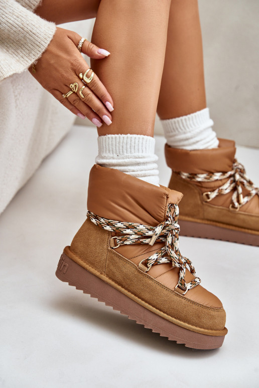 van suède SneeuIn laarzen DamesGrubym Vetersluitingm D.Franklin DFSH375003 bruine kleur van suède SneeuIn laarzen DamesGrubym Vetersluitingm D.Franklin DFSH375003 bruine kleur