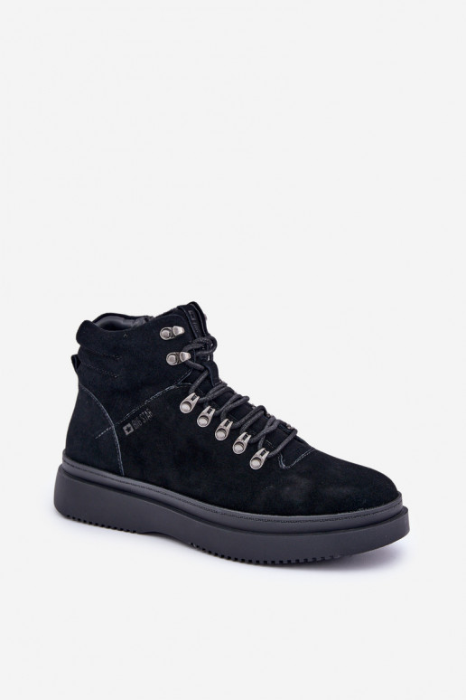 van suède schoenen Het heeftnnen opInarmen Big Star OO174187 zInart van suède schoenen Het heeftnnen opInarmen Big Star OO174187 zInart