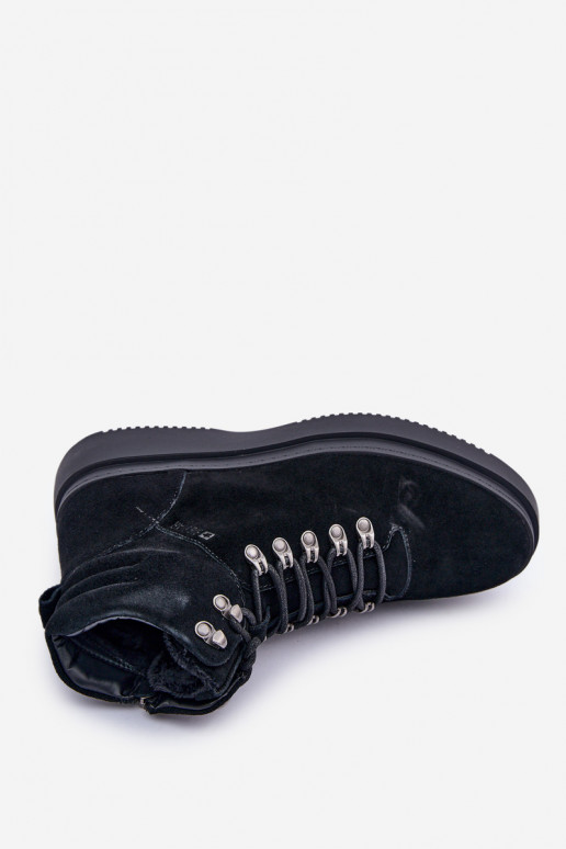 van suède schoenen Het heeftnnen opInarmen Big Star OO174187 zInart van suède schoenen Het heeftnnen opInarmen Big Star OO174187 zInart