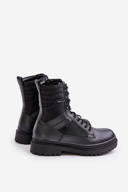 Leer schoenen Laarzen Het heeftnnen opInarmen Big Star OO174164 zInart Leer schoenen Laarzen Het heeftnnen opInarmen Big Star OO174164 zInart