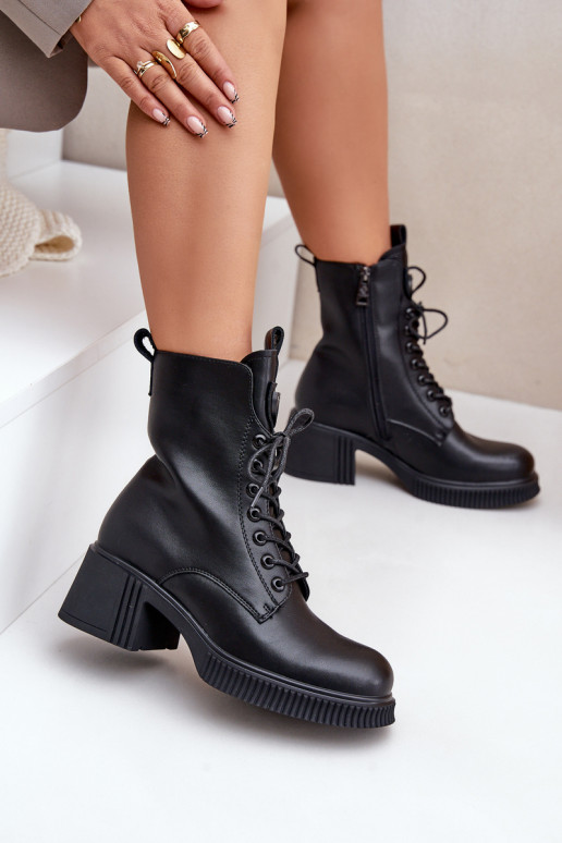 opInarmen Dameslaarzen Gemaakt van natuurlijk leer Vinceza 66671 zInart