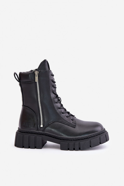 opInarmen Enkellaarsjes voor Inerknemers Dames van ecoleer Big Star MM274578 zInart