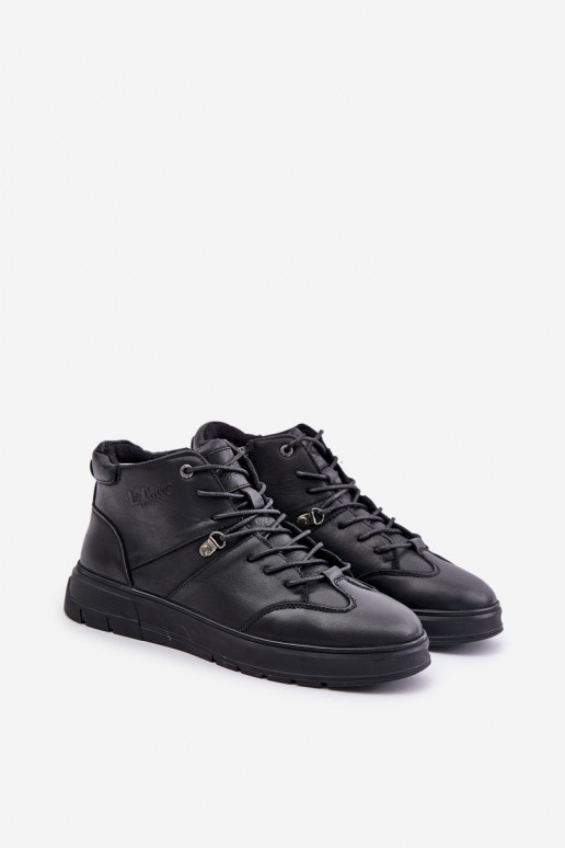 Leer opInarmen Sneakers model laarzen Het heeftnnen Lee Cooper LCJ-24-33-2913 zInart Leer opInarmen Sneakers model laarzen Het heeftnnen Lee Cooper LCJ-24-33-2913 zInart