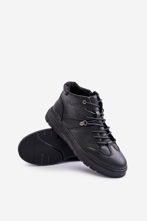 Leer opInarmen Sneakers model laarzen Het heeftnnen Lee Cooper LCJ-24-33-2913 zInart Leer opInarmen Sneakers model laarzen Het heeftnnen Lee Cooper LCJ-24-33-2913 zInart