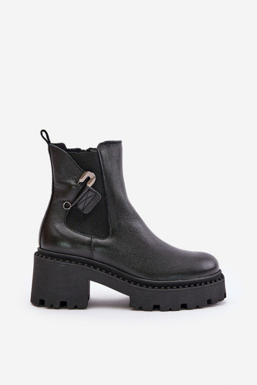 Zazoo 60490 Leer opInarmen Laarzen met ornamenten zInart Zazoo 60490 Leer opInarmen Laarzen met ornamenten zInart