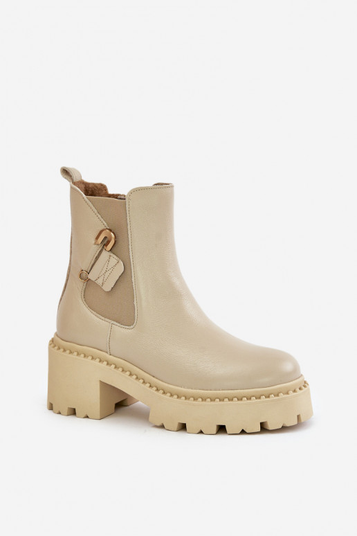 Zazoo 60490 Leer opInarmen Laarzen met ornamenten ivoor Zazoo 60490 Leer opInarmen Laarzen met ornamenten ivoor