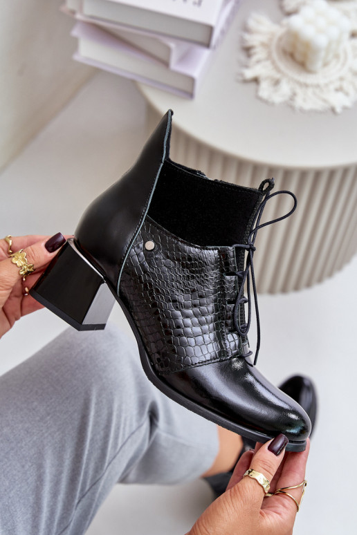 Zazoo 60503 Leer Laarzen met hakken opInarmen zInart Zazoo 60503 Leer Laarzen met hakken opInarmen zInart