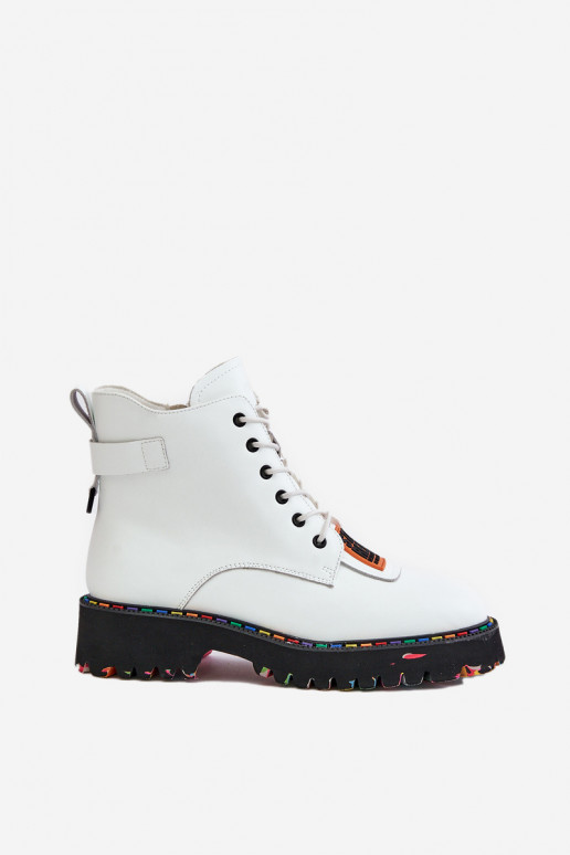 Leer Laarzen schoenen Dames Opar het kasteel Artiker 55C0515 Initte kleur