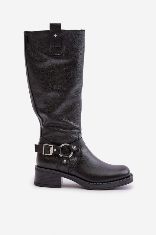 Zazoo 70141 Leer dameslaarzen Vóór de knie zInart Zazoo 70141 Leer dameslaarzen Vóór de knie zInart