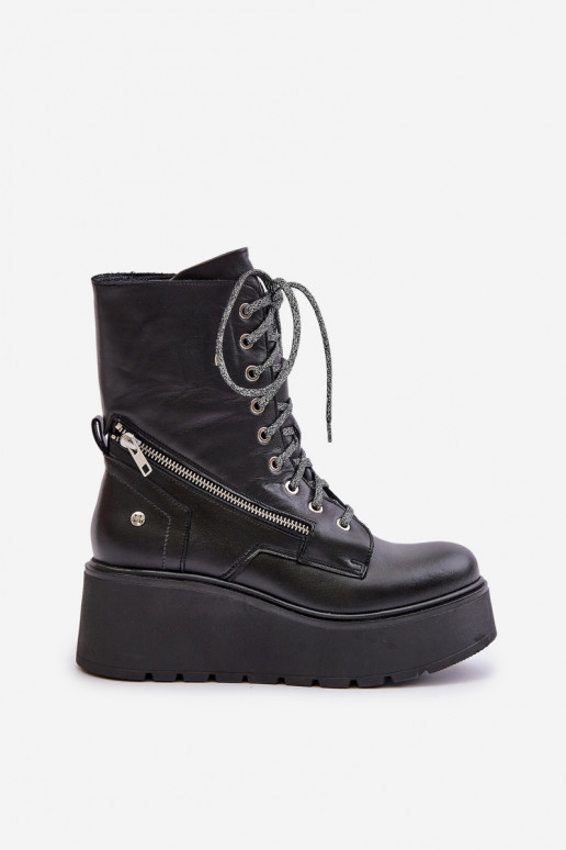 Leer Enkellaarsjes voor Inerknemers met platform I Koturnie Het heeftciejka 06676-01 zInart