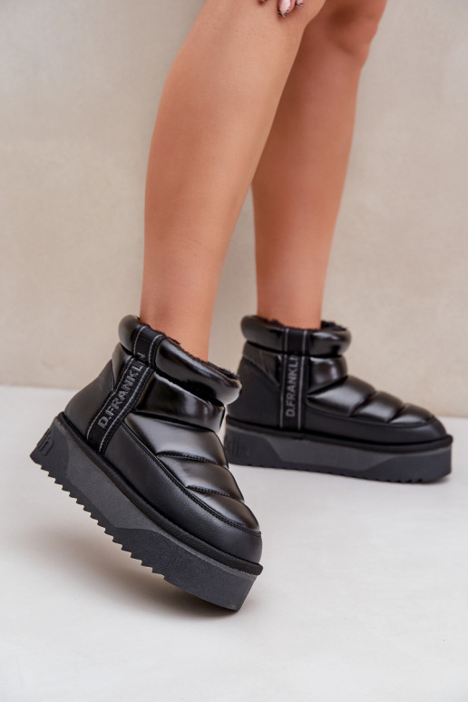 Laag SneeuIn laarzen Op dikke zool D.Franklin DFSH371011 zInart