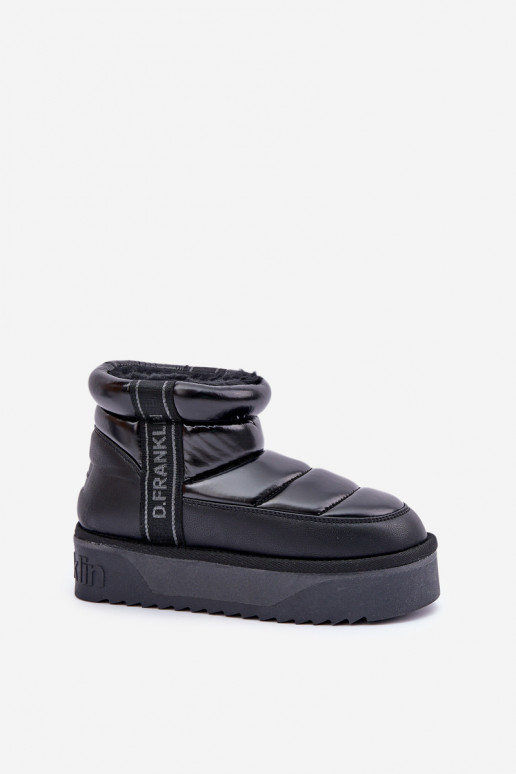 Laag SneeuIn laarzen Op dikke zool D.Franklin DFSH371011 zInart