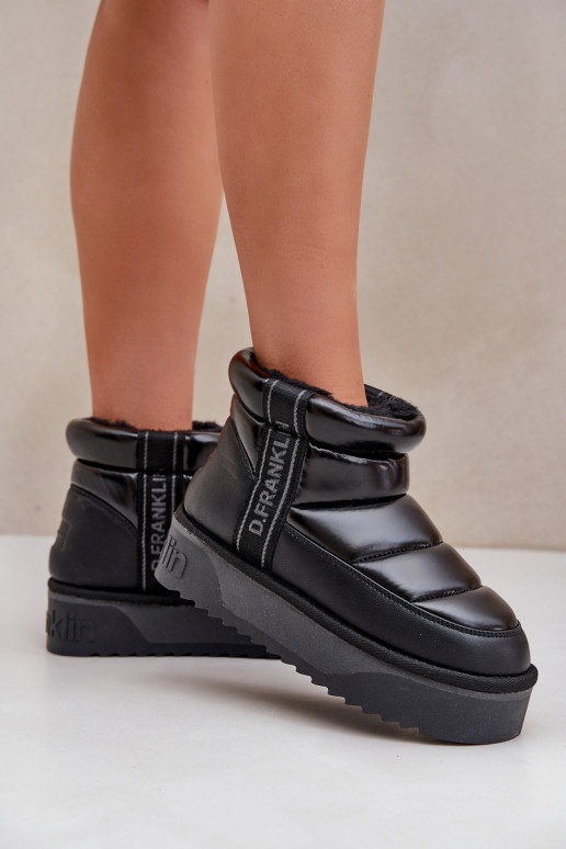 Laag SneeuIn laarzen Op dikke zool D.Franklin DFSH371011 zInart