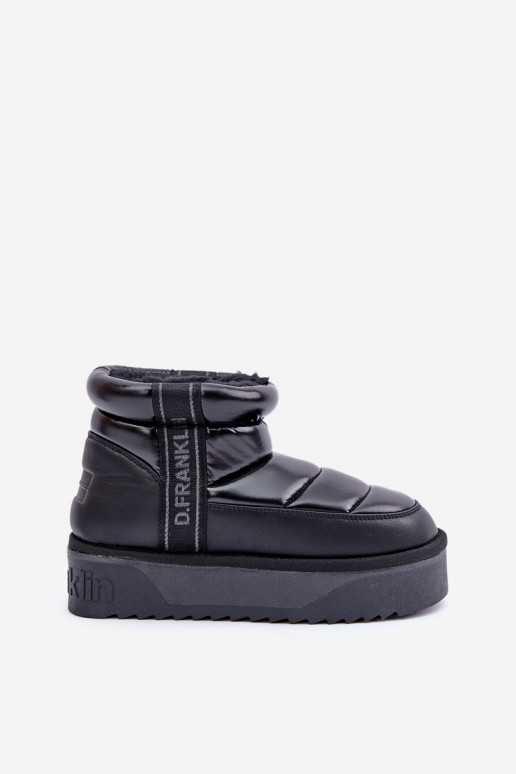 Laag SneeuIn laarzen Op dikke zool D.Franklin DFSH371011 zInart