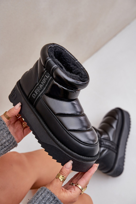 Laag SneeuIn laarzen Op dikke zool D.Franklin DFSH371011 zInart