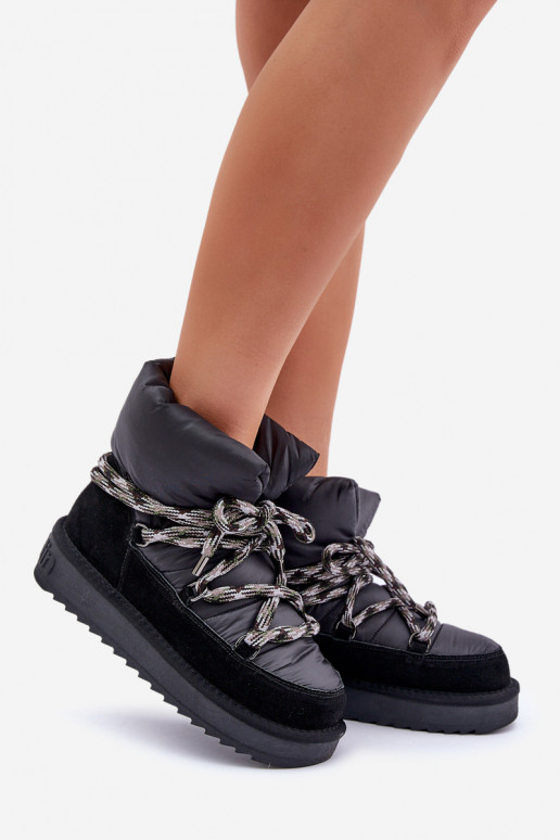 van suède SneeuIn laarzen DamesGrubym Vetersluitingm D.Franklin DFSH375003 zInart van suède SneeuIn laarzen DamesGrubym Vetersluitingm D.Franklin DFSH375003 zInart