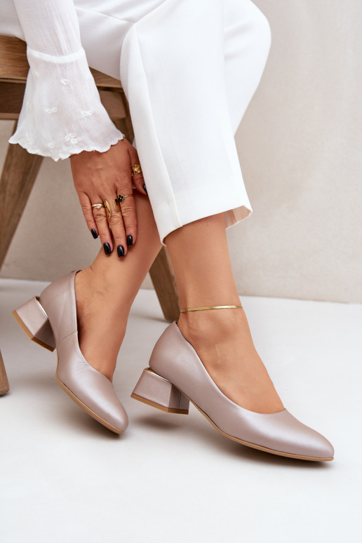 Leer Schoenen LeInski 3118 beige Leer Schoenen LeInski 3118 beige