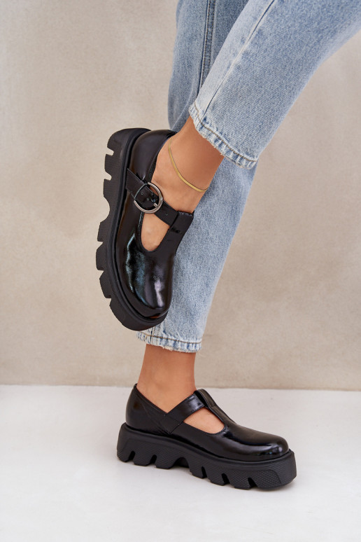 met lakeffect Leer schoenen met gespen Zazoo 20183 zInart met lakeffect Leer schoenen met gespen Zazoo 20183 zInart