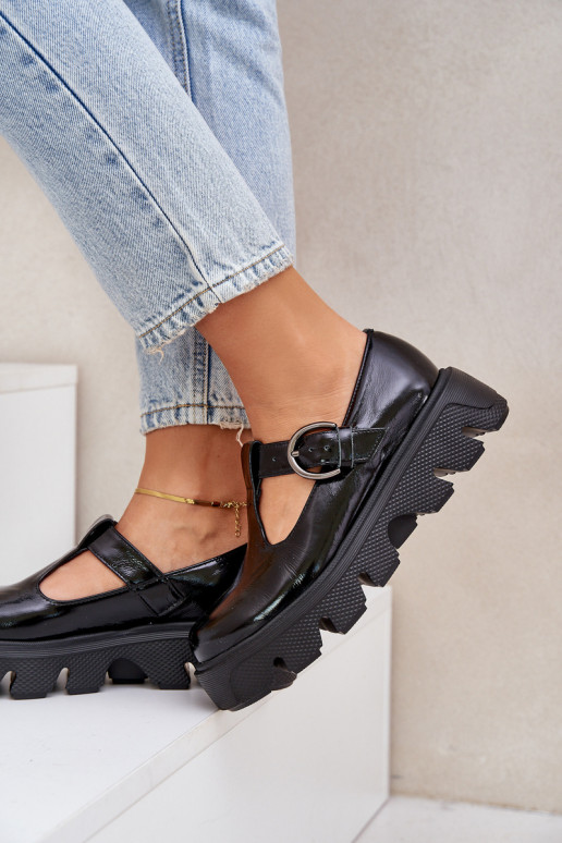 met lakeffect Leer schoenen met gespen Zazoo 20183 zInart met lakeffect Leer schoenen met gespen Zazoo 20183 zInart